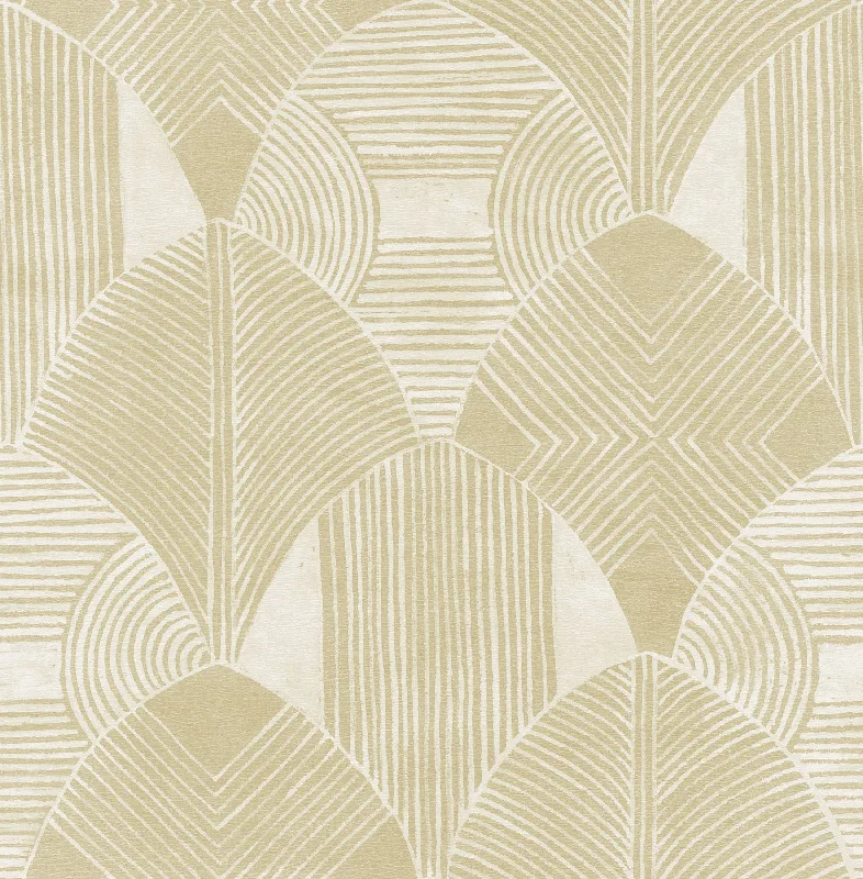 Wallpaper summer patterns-Wallpaper with bold geometric-Westport Geometric Wallpaper in Coffee from the Scott Living Collection