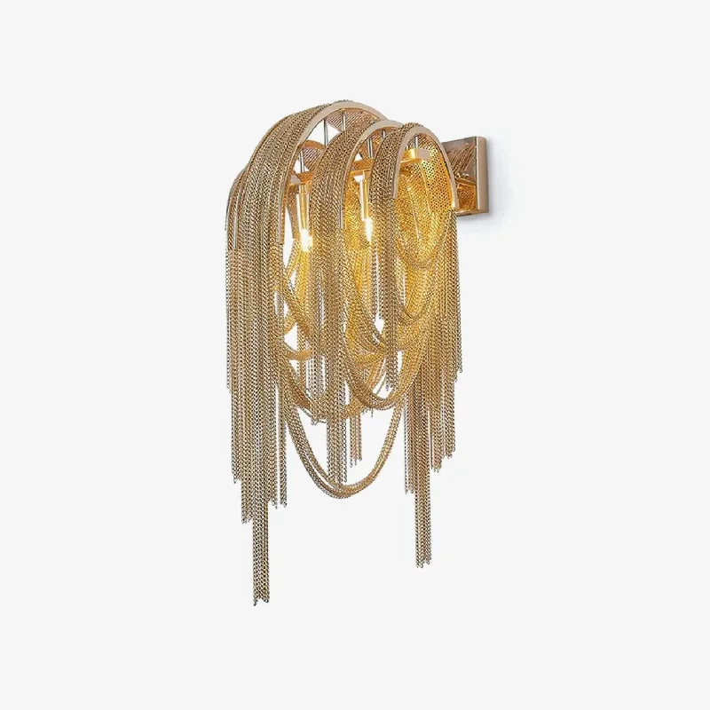 Chains Tassel Wall Lamp