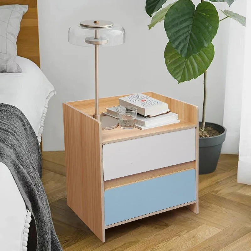 How to assemble trundle beds-Bedside Tables Drawers Side Table Bedroom Furniture Nightstand