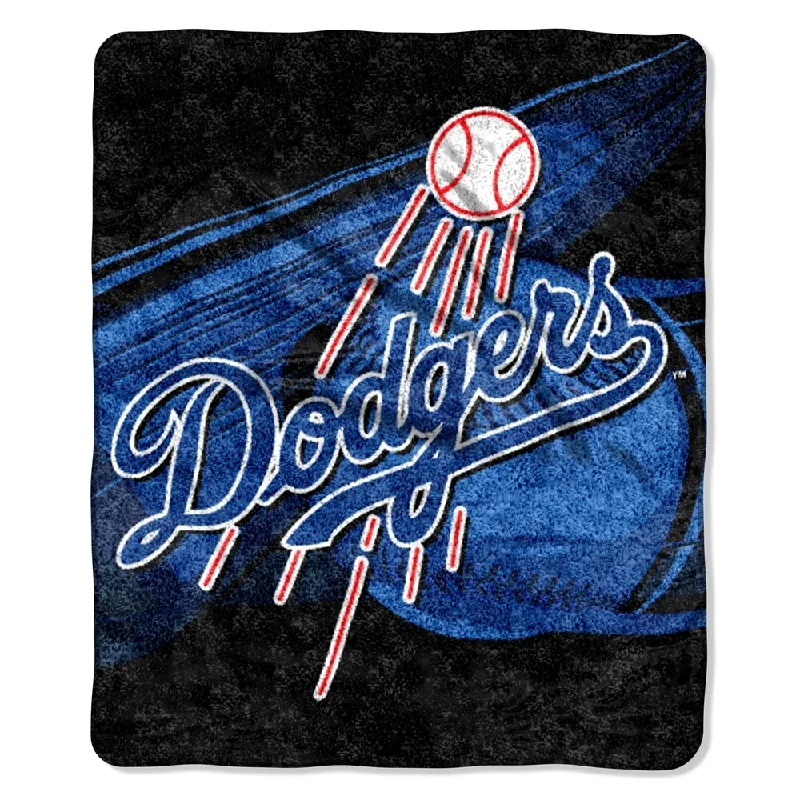 Holiday gift throw blanket -Dodgers Sherpa Throw Blanket