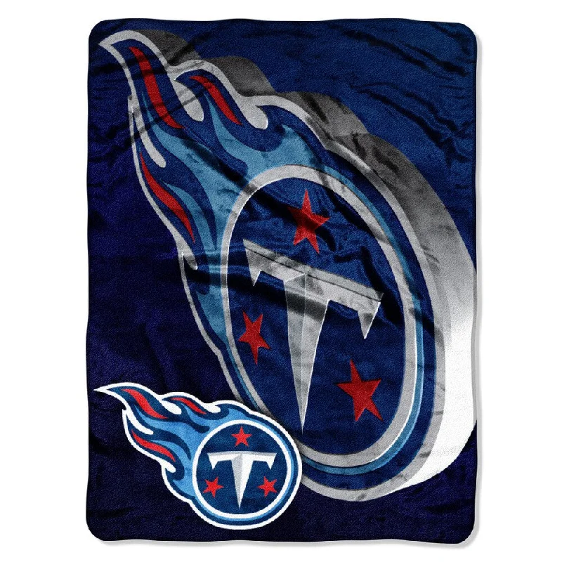 Cool-touch summer throw blanket -NFL 068 Titans Bevel Micro Throw