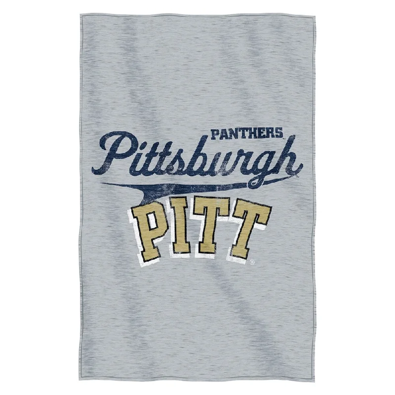 Modern luxury woven throw blanket -Pittsburgh Sweatshirt Throw Blanket